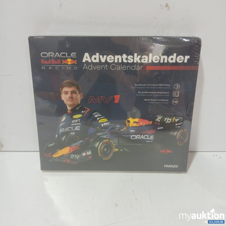 Artikel Nr. 989036 Artikel Nr. 989036: Redbull Oracle Racing Adventskalender Franzis Art.nr. 67245