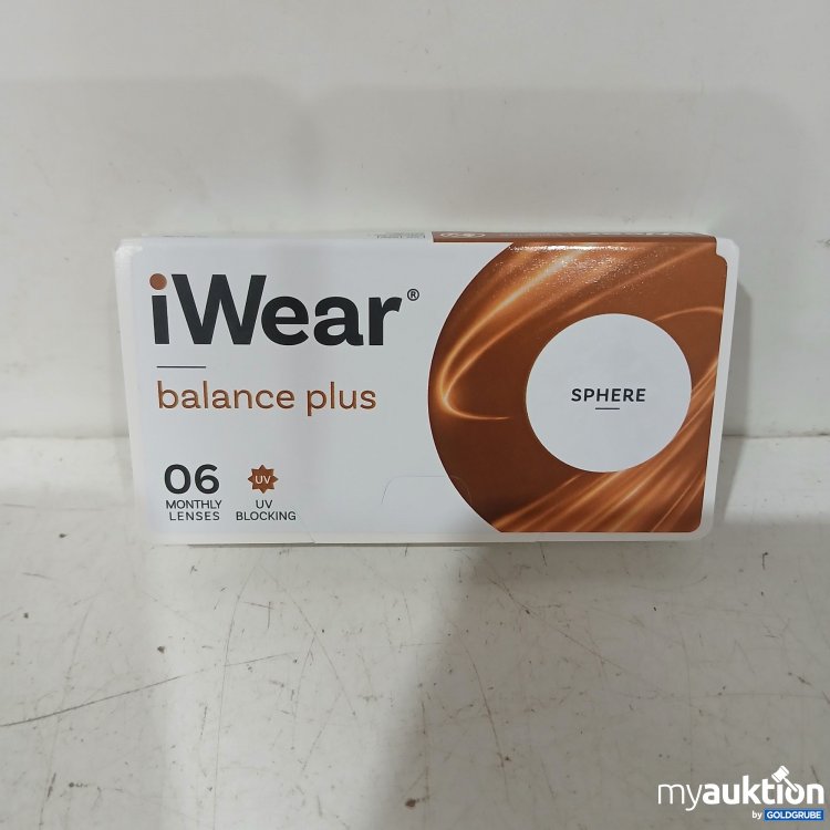 Artikel Nr. 997036 Artikel Nr. 997036: iWear Balance Plus 06 Monthly Lenses -1.25