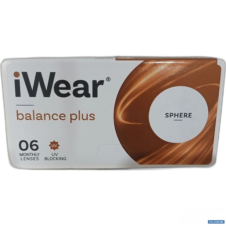 Artikel Nr. 997036 Artikel Nr. 997036: iWear Balance Plus 06 Monthly Lenses -1.25