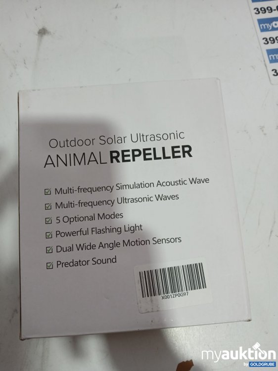 Artikel Nr. 399037 Artikel Nr. 399037: Animation Repeller Outlook solar Ultrasonic