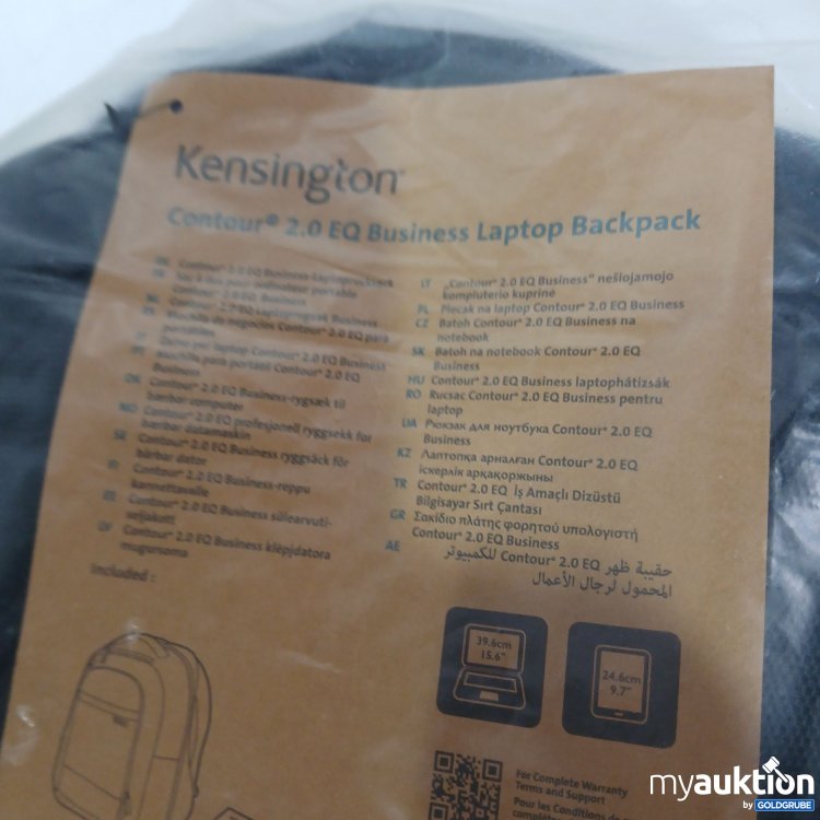 Artikel Nr. 445037: Kensington Contour 2.0 EQ Business Laptop Backpack 