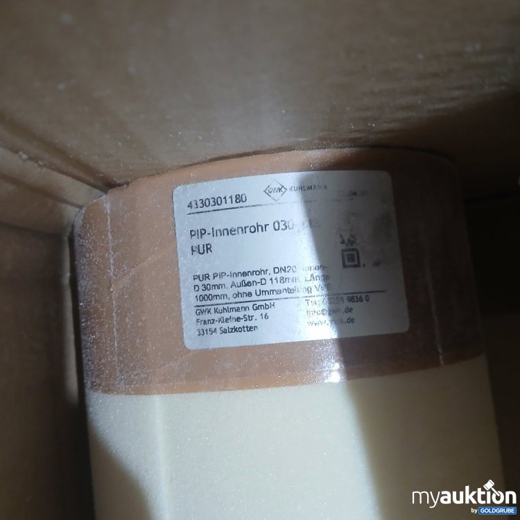 Artikel Nr. 448037: GWK Kuhlmann PIP-Innenrohr PUR DN20 1000 mm