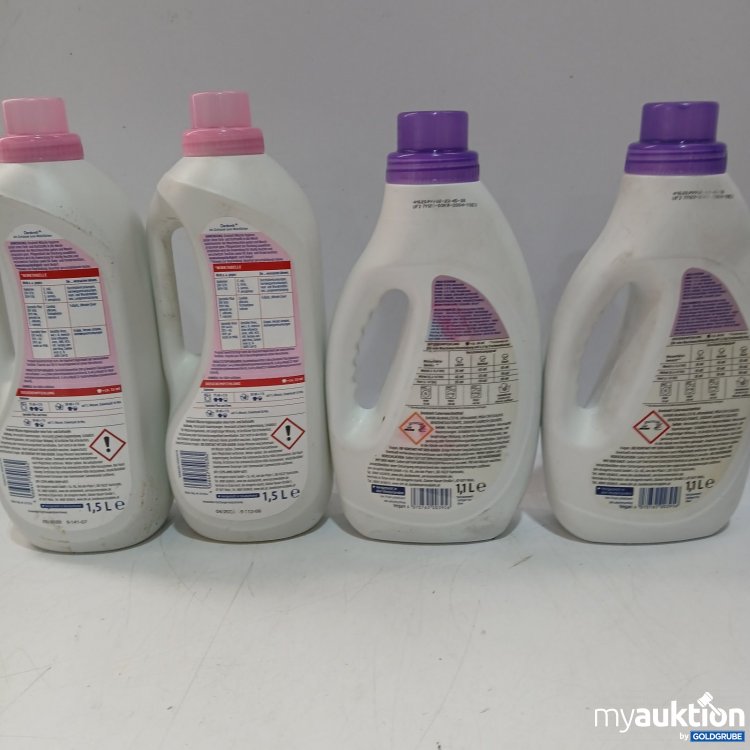 Artikel Nr. 464037: Denkmit Wäsche Hygienespüler 2x1,5 l und Color Waschmittel 2x1,1L