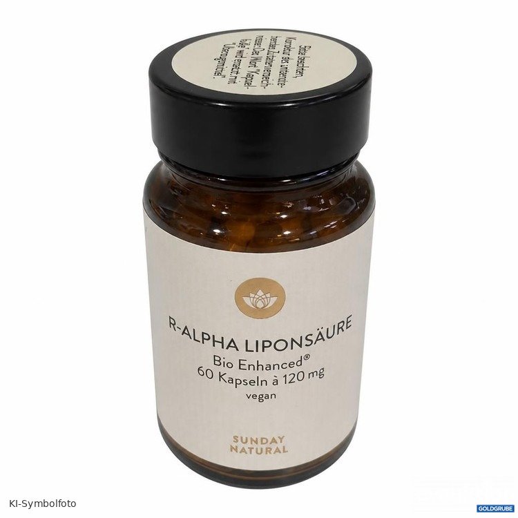 Artikel Nr. 465037: Sunday Natural R-Alpha Liponsäure Kapseln 60 Stück