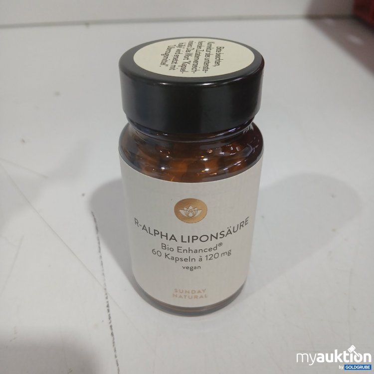 Artikel Nr. 465037: Sunday Natural R-Alpha Liponsäure Kapseln 60 Stück