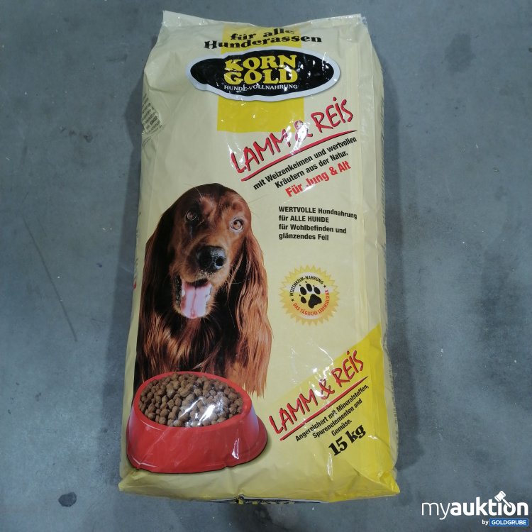Artikel Nr. 678037 Artikel Nr. 678037: Korn Gold Lamm & Reis Hundefutter 15kg