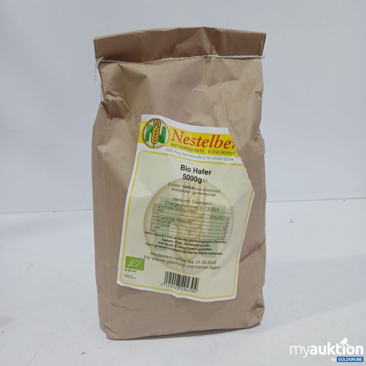 Artikel Nr. 808037 Artikel Nr. 808037: Nestelberger Bio Hafer 5000g