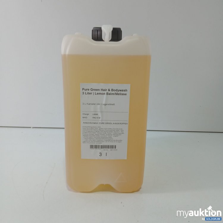 Artikel Nr. 809037 Artikel Nr. 809037: Pure Green Hair&Bodywash 3l