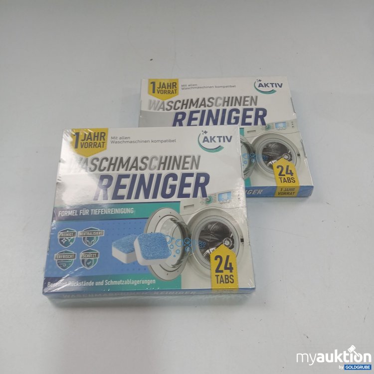 Artikel Nr. 852037 Artikel Nr. 852037: Waschmaschinen Reiniger 2er Pack x24 Tabs
