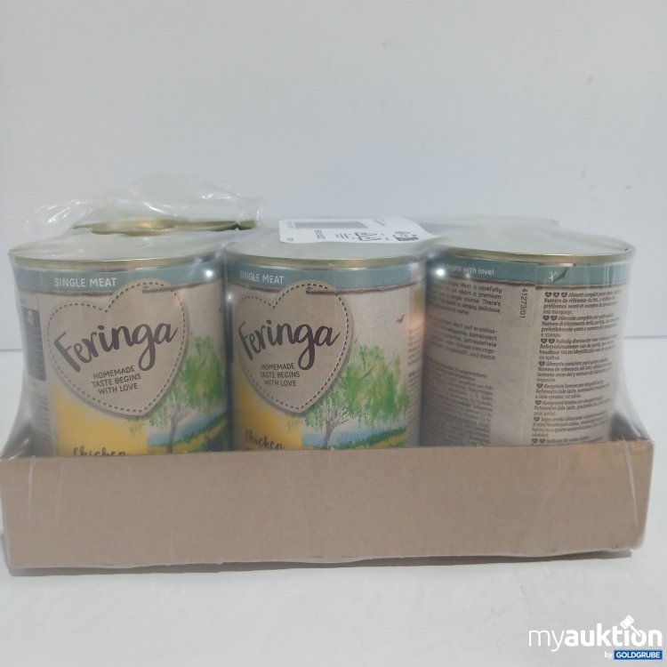 Artikel Nr. 858037 Artikel Nr. 858037: Feringa Katzenfutter Single chicken 6x410g