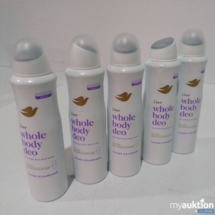 Artikel Nr. 885037: Dove Whole Body Deo Lavendel & Kamille 5x150ml