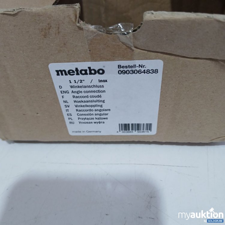 Artikel Nr. 904037: Metabo Rohrbogen 1/2 Zoll Winkelanschluss