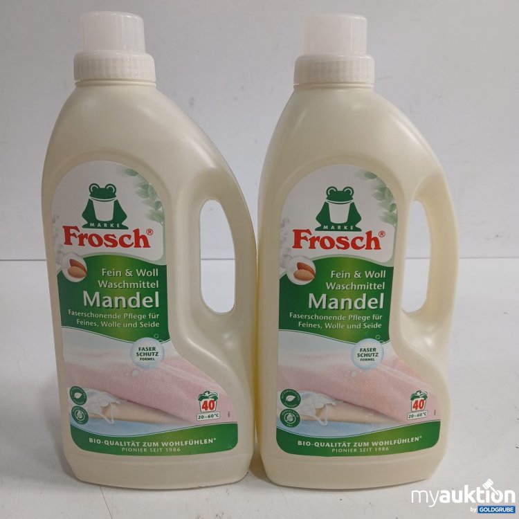 Artikel Nr. 953037: Frosch Fein & Woll Waschmittel Mandel 2x1,5L
