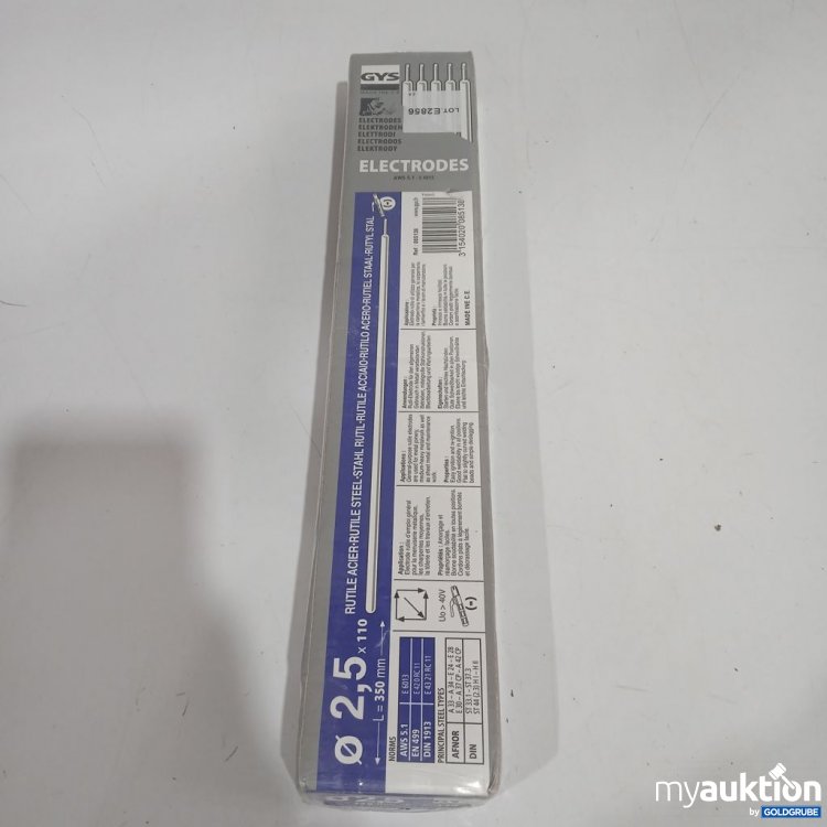 Artikel Nr. 964037: GYS Elektrode ø2,5 x 110