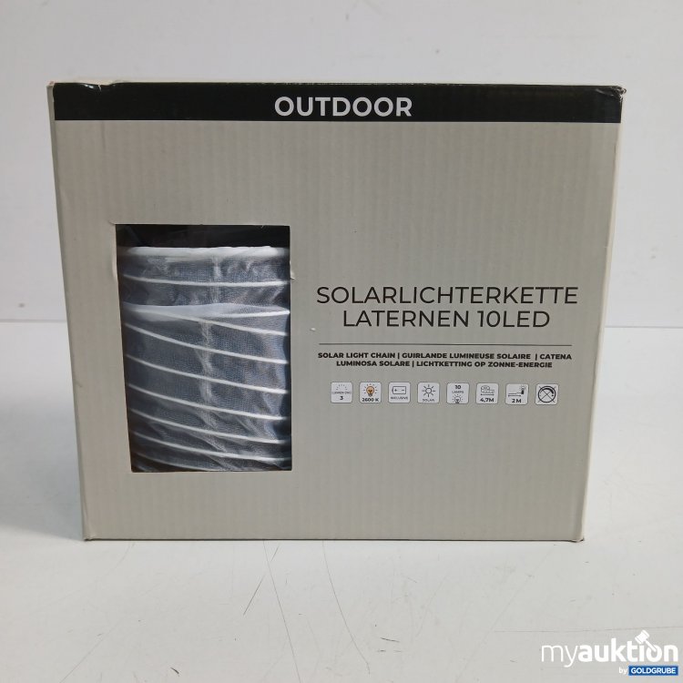 Artikel Nr. 967037: Outdoor Solarlichterkette Laternen 10 Led 