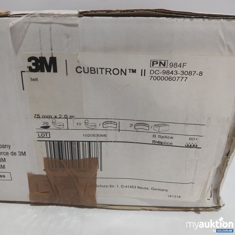 Artikel Nr. 983037: Cubitron Schleifbänder 75mmx2.0m 20stk  