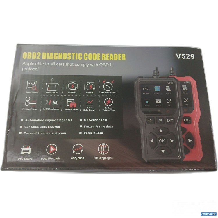 Artikel Nr. 989037 Artikel Nr. 989037: OBD2 Diagnostic Code Reader V529
