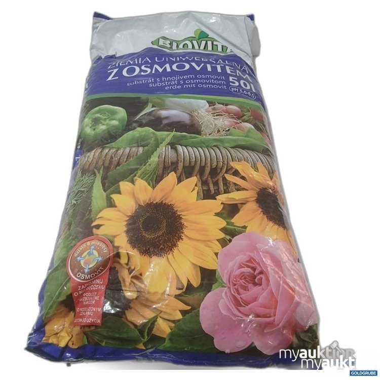 Artikel Nr. 468038 Artikel Nr. 468038: Biovita Blumenerde mit Osmovit 50 l