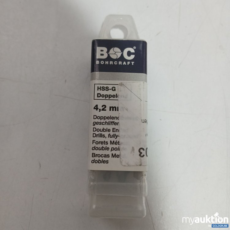 Artikel Nr. 523038: BOC Bohrcraft HSS-G Doppelendbohrer geschliffen 4,2mm 