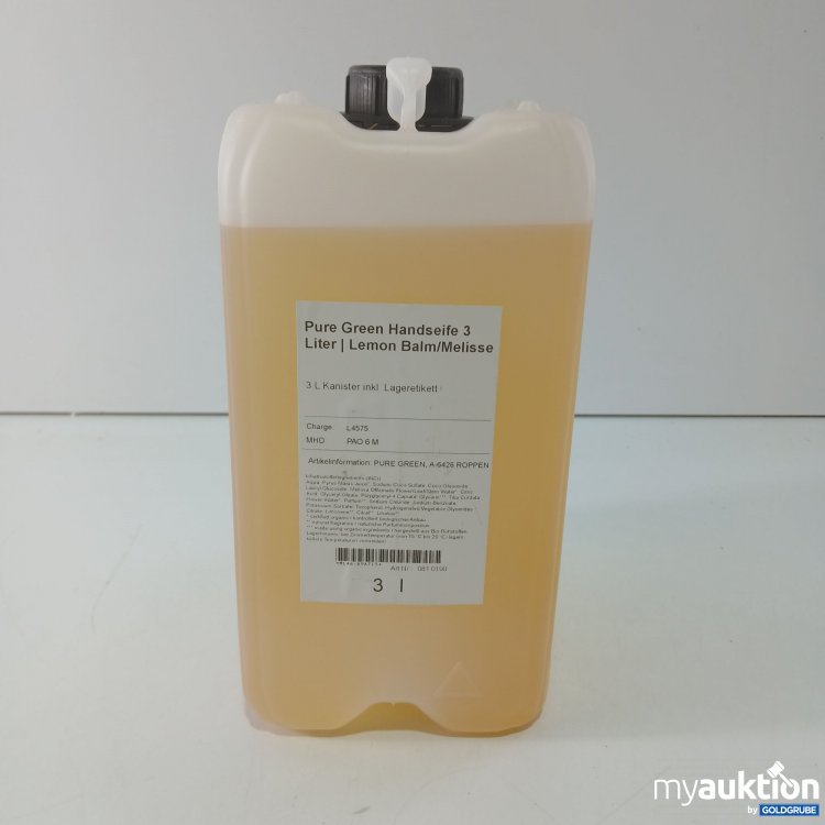 Artikel Nr. 809038: Pure Green Handseife 3l