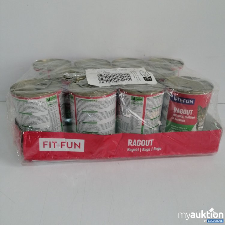Artikel Nr. 840038 Artikel Nr. 840038: Fit +Fun Ragout Wild, Geflügel 11x415g