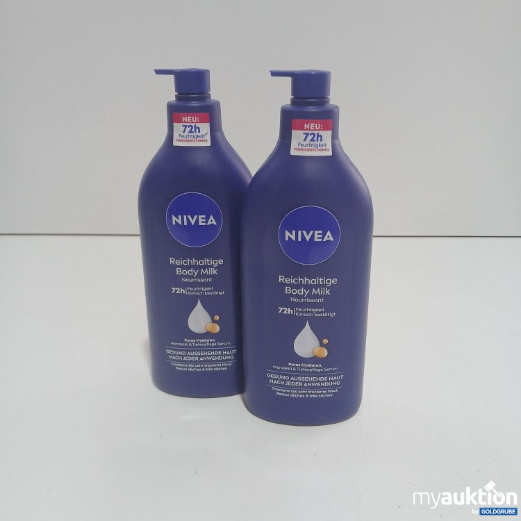 Artikel Nr. 851038 Artikel Nr. 851038: Nivea Reichhaltige Body Milk 2x625ml
