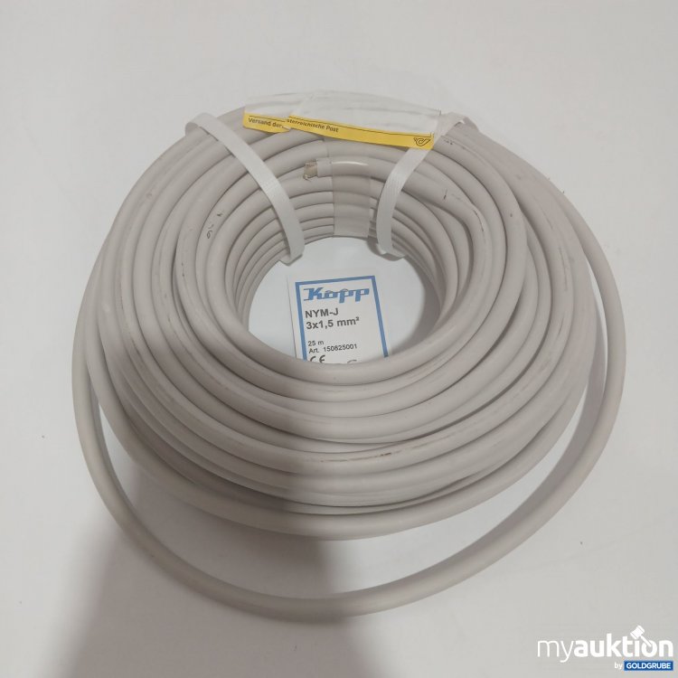 Artikel Nr. 857038 Artikel Nr. 857038: Kopp NYM-J 3x1,5mm² 25m