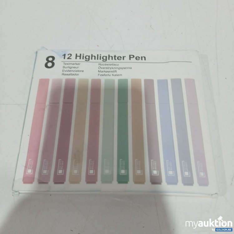 Artikel Nr. 920038: 12 Highlighter Pen