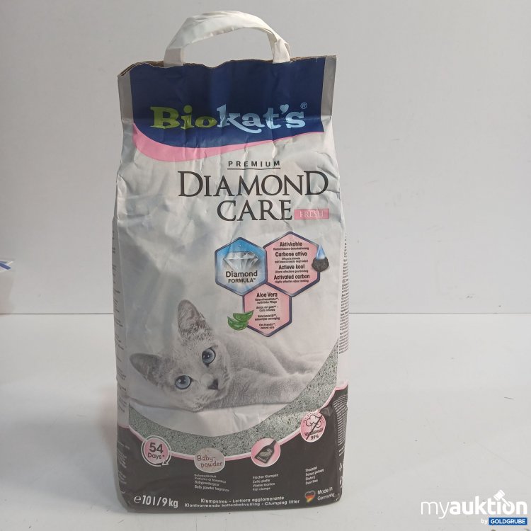 Artikel Nr. 951038: Bio Kats Premium Diamond care fresh Katzenstreu 10L