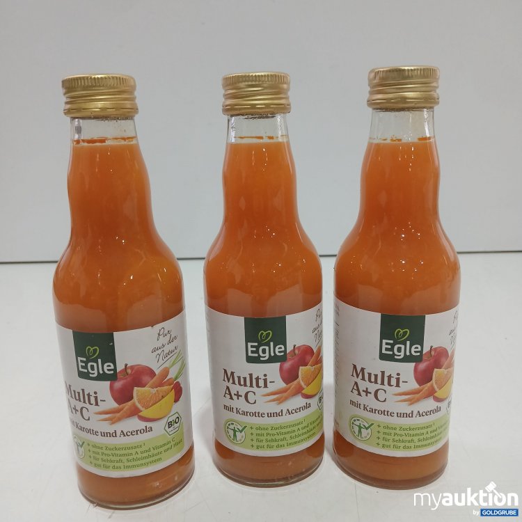 Artikel Nr. 959038: Egle Multi A+C mit Karotte und Acerola 3x200ml