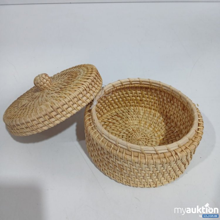 Artikel Nr. 964038: Aufbewahrungskorb mit Deckel ca. 12cm