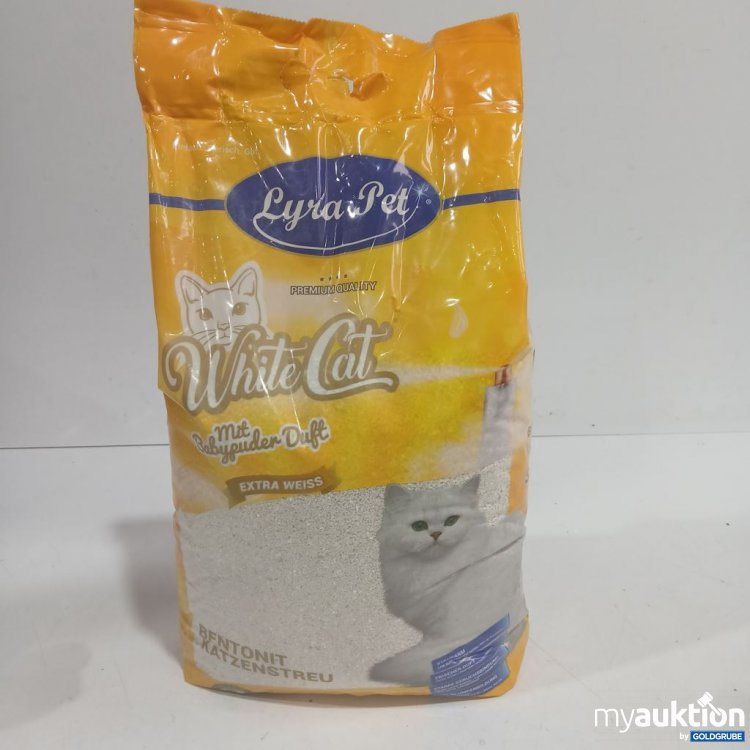 Artikel Nr. 973038: Lyra Pet White Cat Bentonit Katzenstreu 15L