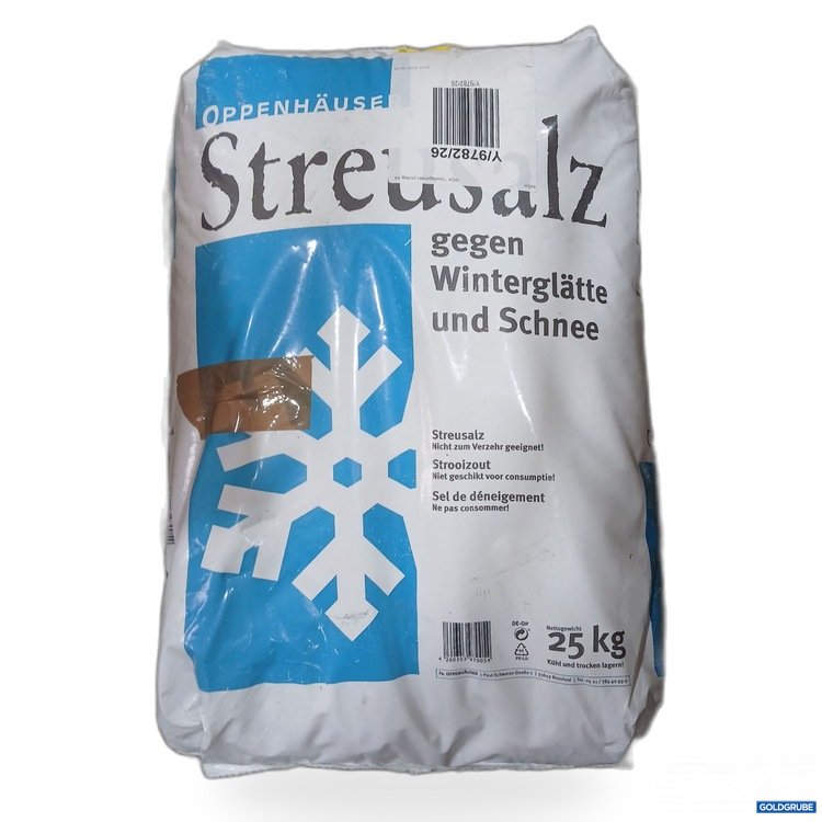 Artikel Nr. 974038 Artikel Nr. 974038: Streusalz gegen Winterglätte und Schnee 25kg