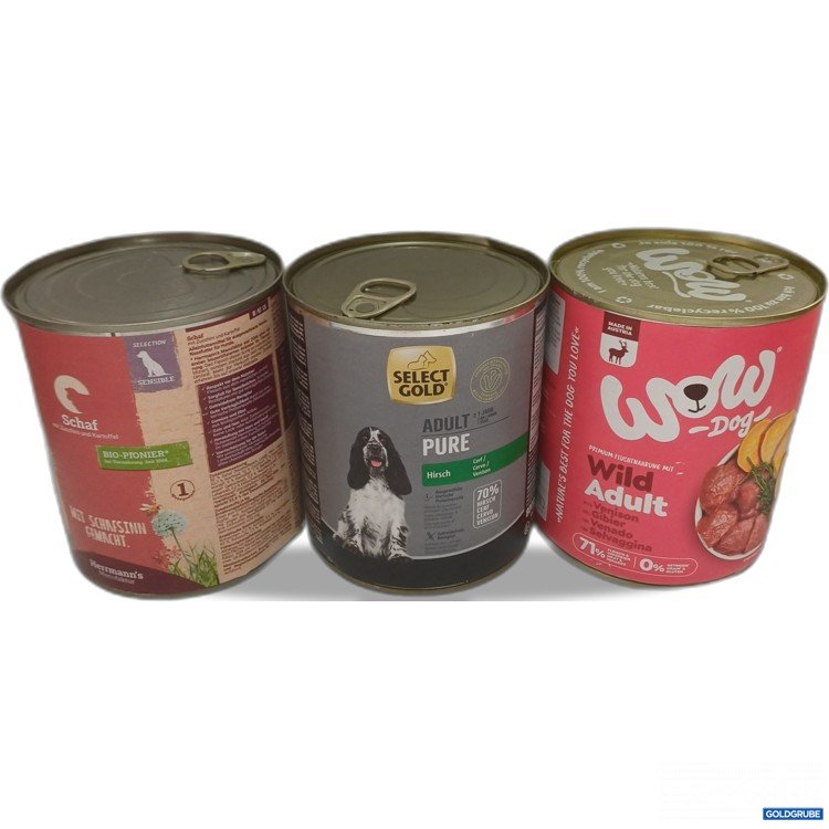 Artikel Nr. 988038: Diverse Hundefutter, 3x800g