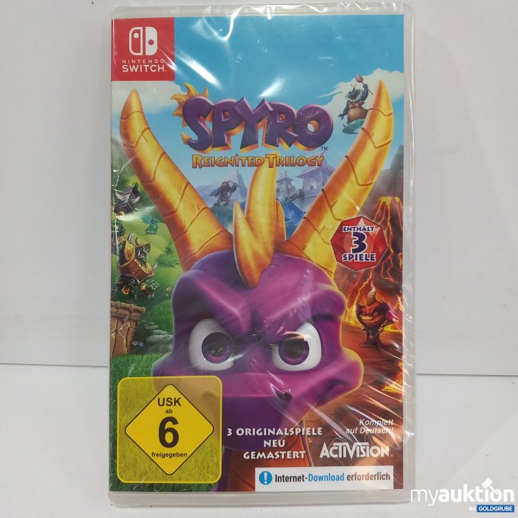 Artikel Nr. 822039 Artikel Nr. 822039: Nintendo Switch Spygo Reignited Triology