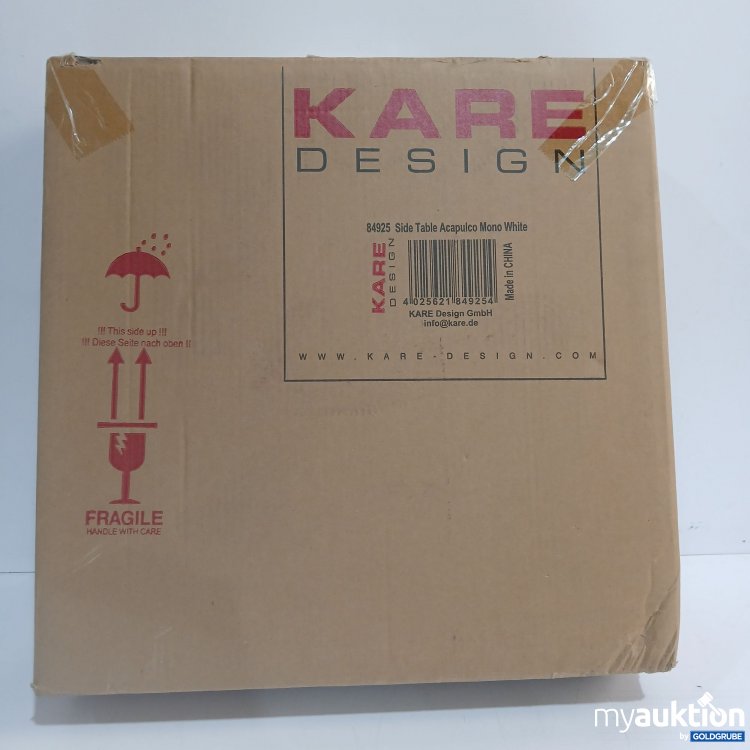 Artikel Nr. 888039 Artikel Nr. 888039: Kare Design Side Table Acapulco Mono White 84925