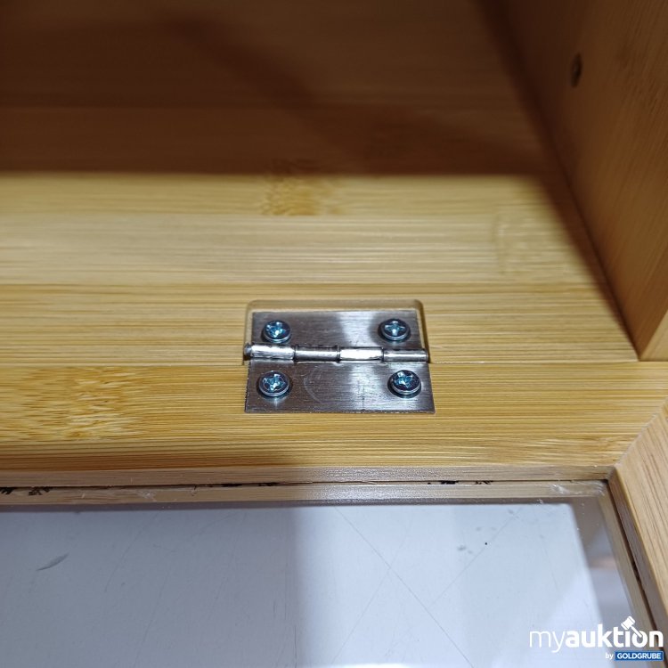 Artikel Nr. 897039: zweistöckiger Brotkasten aus Bambus, ca.40x40x25cm