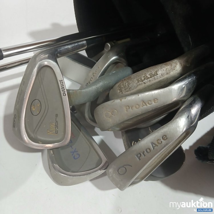 Artikel Nr. 921039: ProAce Golftasche mit diversen ACE / King Kobra Schlägern 