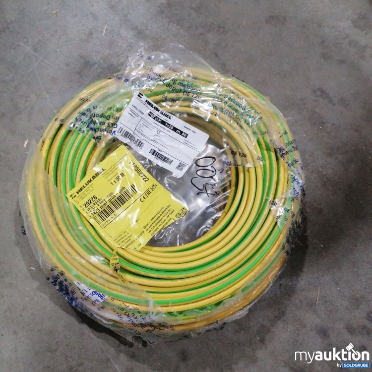 Artikel Nr. 439040: Helukabel H07V-K Ring Folie 1x25mm2, grün - gelb, 29226