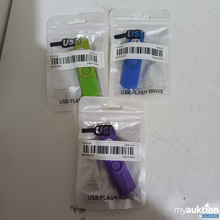 Artikel Nr. 526040: USB-Flash Drive, 3x128GB