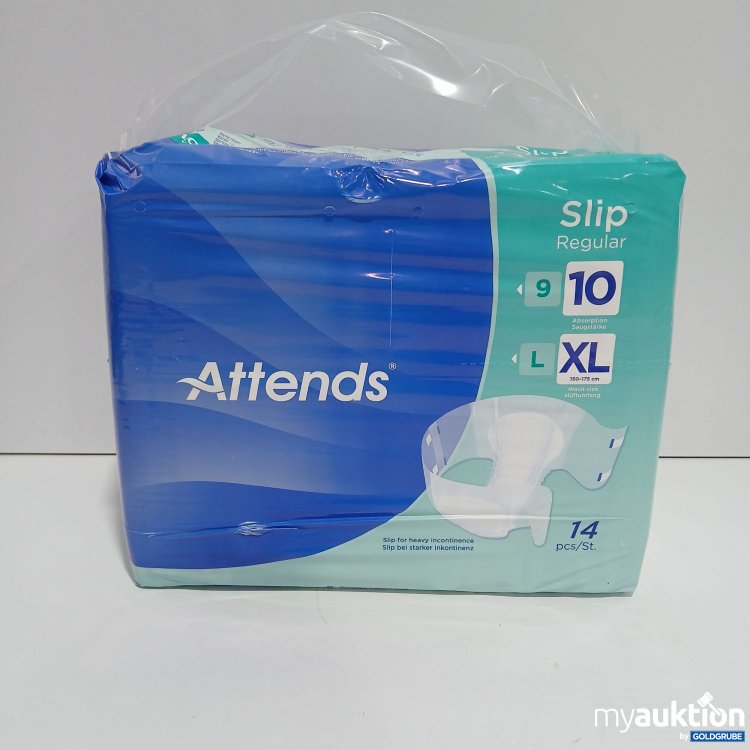 Artikel Nr. 806040 Artikel Nr. 806040: Attends Slip Regular 10(XL 150-175cm)14 Stück
