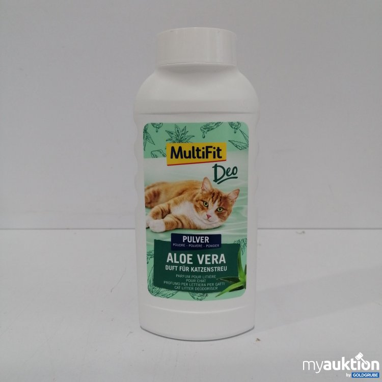 Artikel Nr. 836040 Artikel Nr. 836040: Multifit Deo Aloe Vera Duft für Katzenstreu 750g