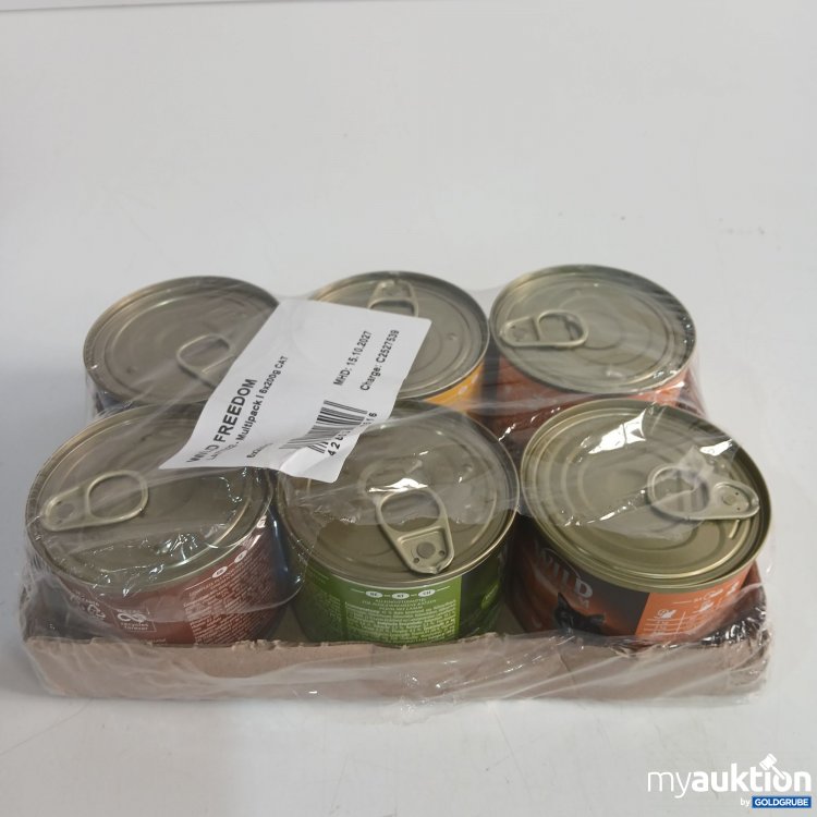 Artikel Nr. 951040 Artikel Nr. 951040: Wild Freedom Multipack Katzenfutter 6x200g