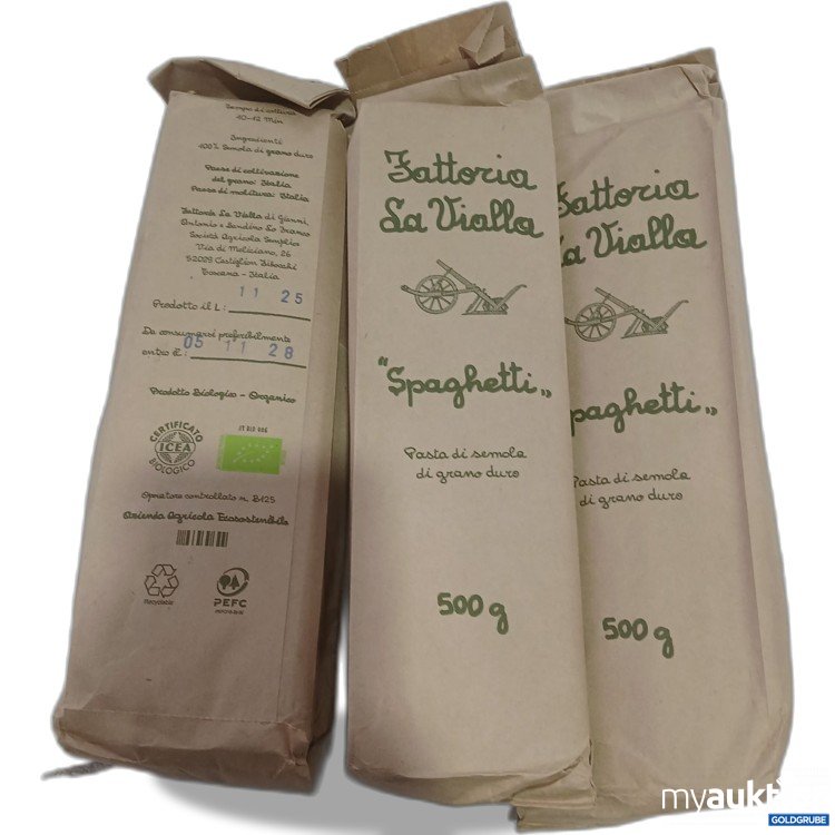 Artikel Nr. 959040: Zattoria La Vialla Spaghetti 3x500g