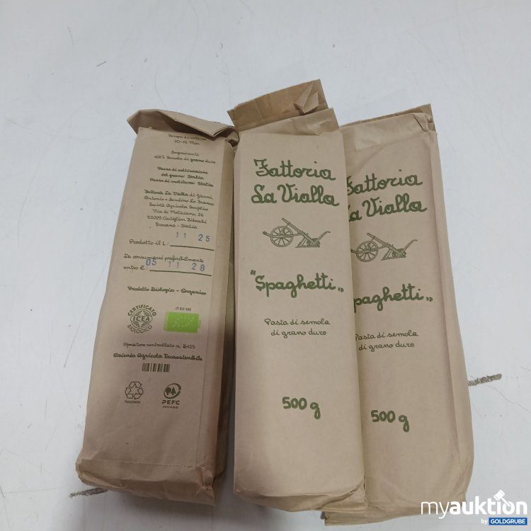 Artikel Nr. 959040: Zattoria La Vialla Spaghetti 3x500g