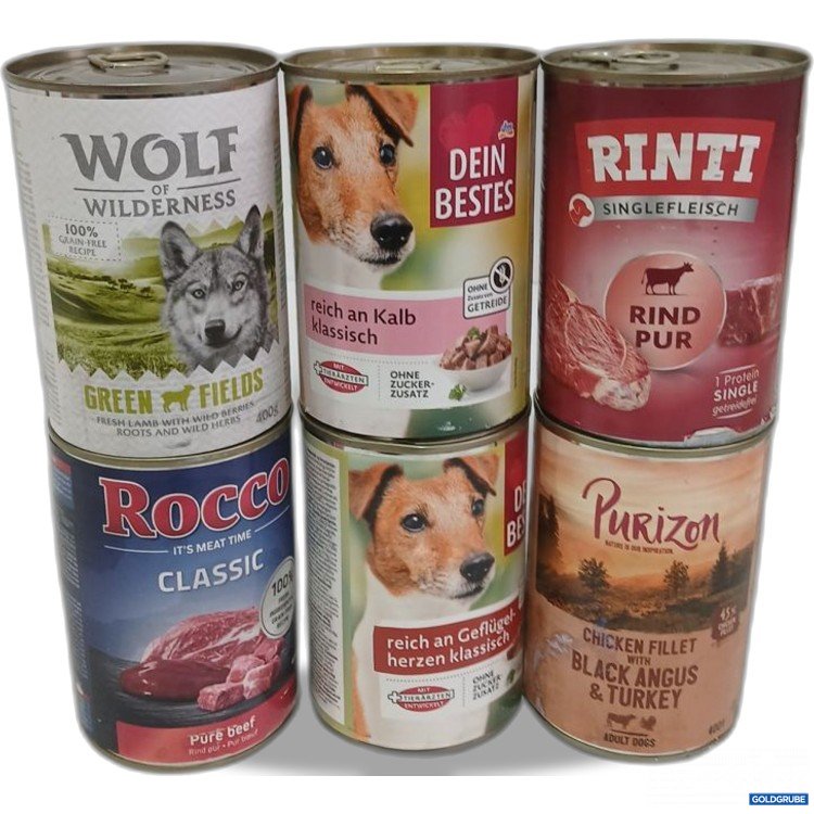 Artikel Nr. 968040: Diverse Hundefutter 6x400g