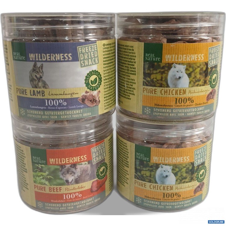 Artikel Nr. 970040: Real Nature Wilderness Hunde Snacks 4x40g