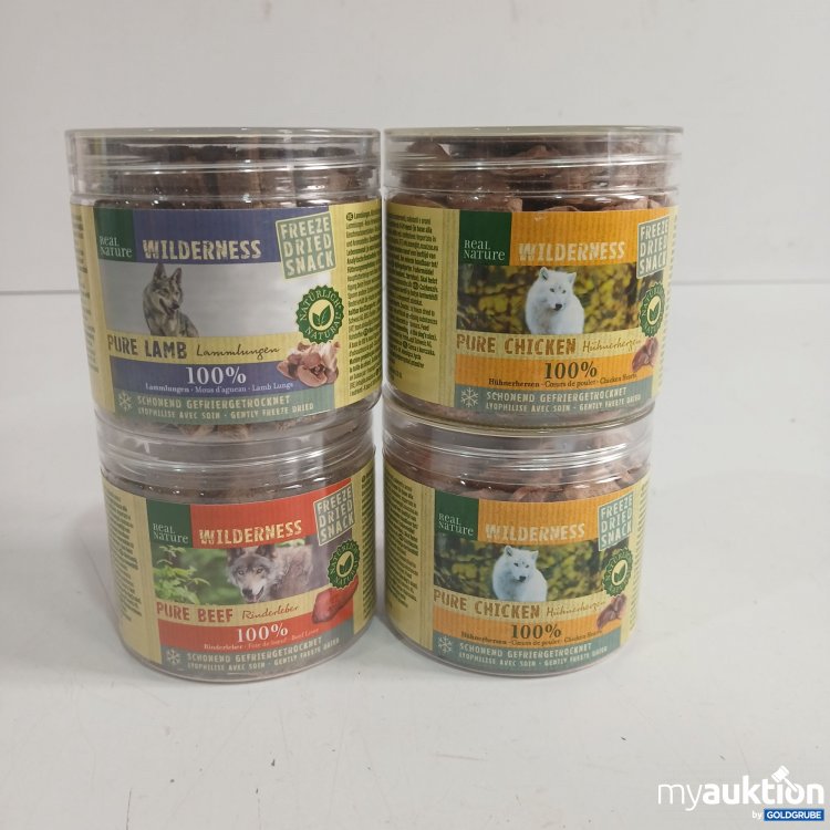 Artikel Nr. 970040: Real Nature Wilderness Hunde Snacks 4x40g