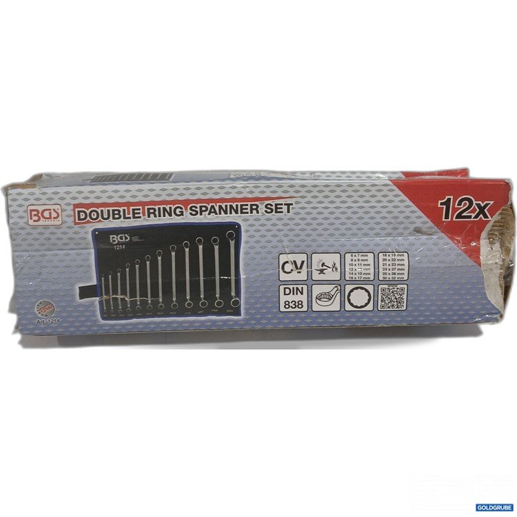 Artikel Nr. 979040 Artikel Nr. 979040: BGS Double Ring Spanner Set 12x 1214