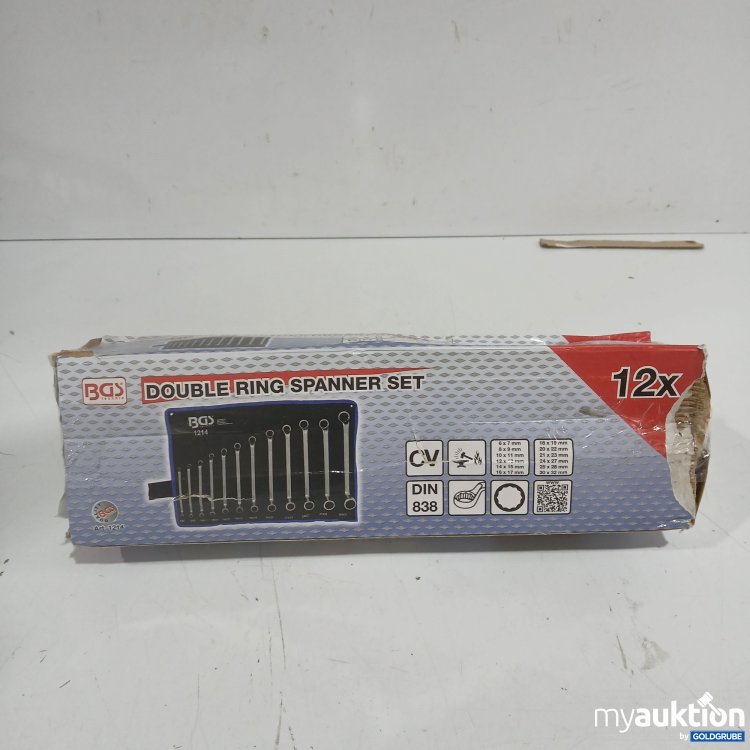 Artikel Nr. 979040 Artikel Nr. 979040: BGS Double Ring Spanner Set 12x 1214